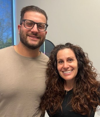 Detroit TMJ Dentist Dr. Michael Haddad and Jessica, patient